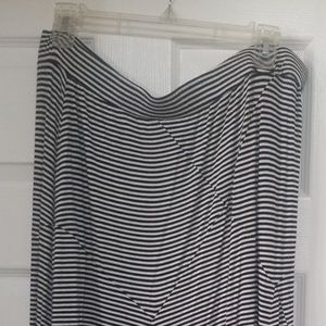 MAXI LONG PLUS SIZE SKIRT 1X